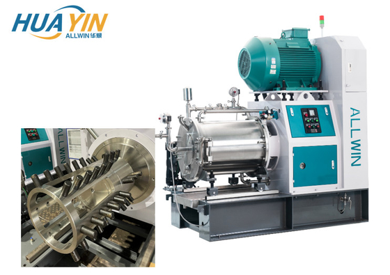Herbal Extract Capsule Preparation Sand Mill Machine With Dynamic Discharging